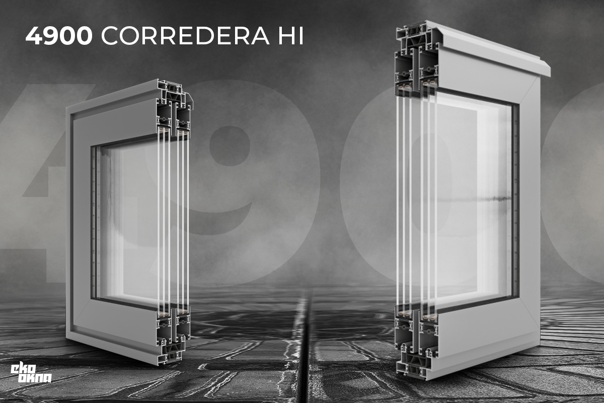4900 CORREDERA – aluminiowy system przesuwny w przystępnej cenie