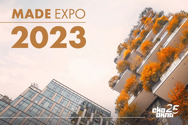 Ciao, Milano! Eko-Okna se chystá na Made Expo 2023