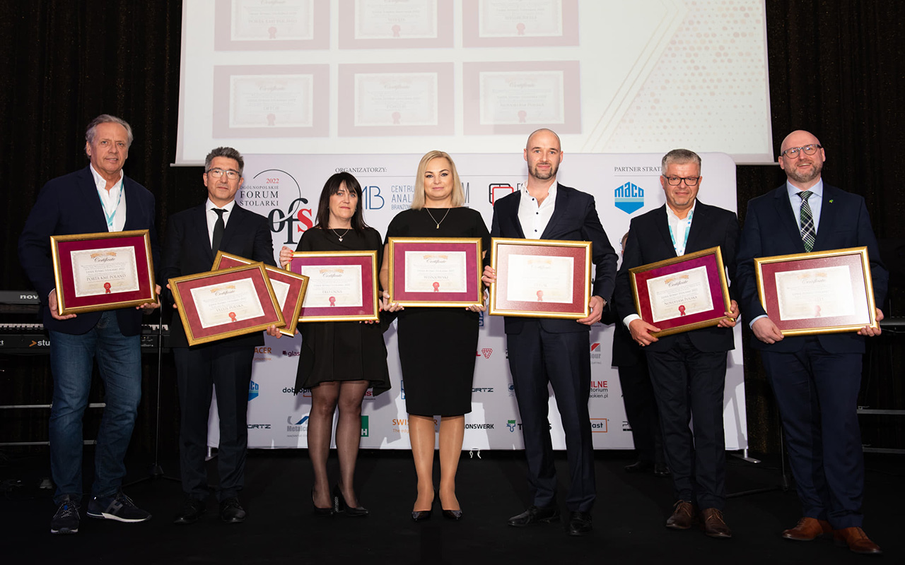 Eko-Okna S.A. z tytułem Lidera Rynku Stolarki 2022