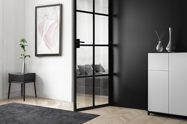 Loft – a new system of steel doors suitable not only for lofts