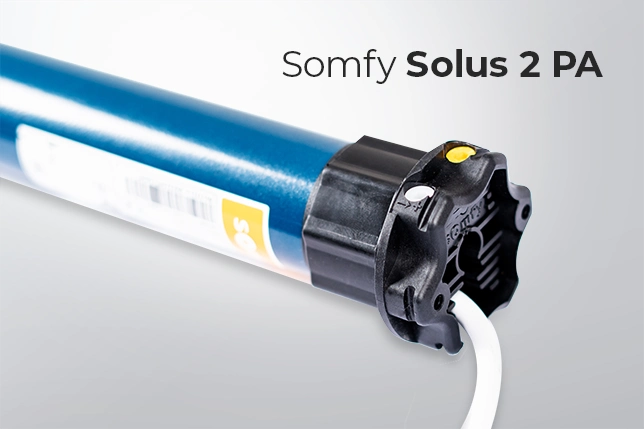 Solus 2 PA – the new reliable motor for shutters blinds