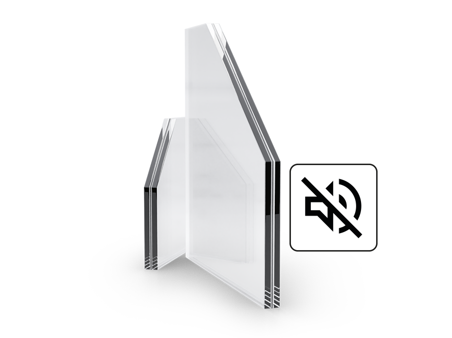 Szyba dźwiękoizolacyjna