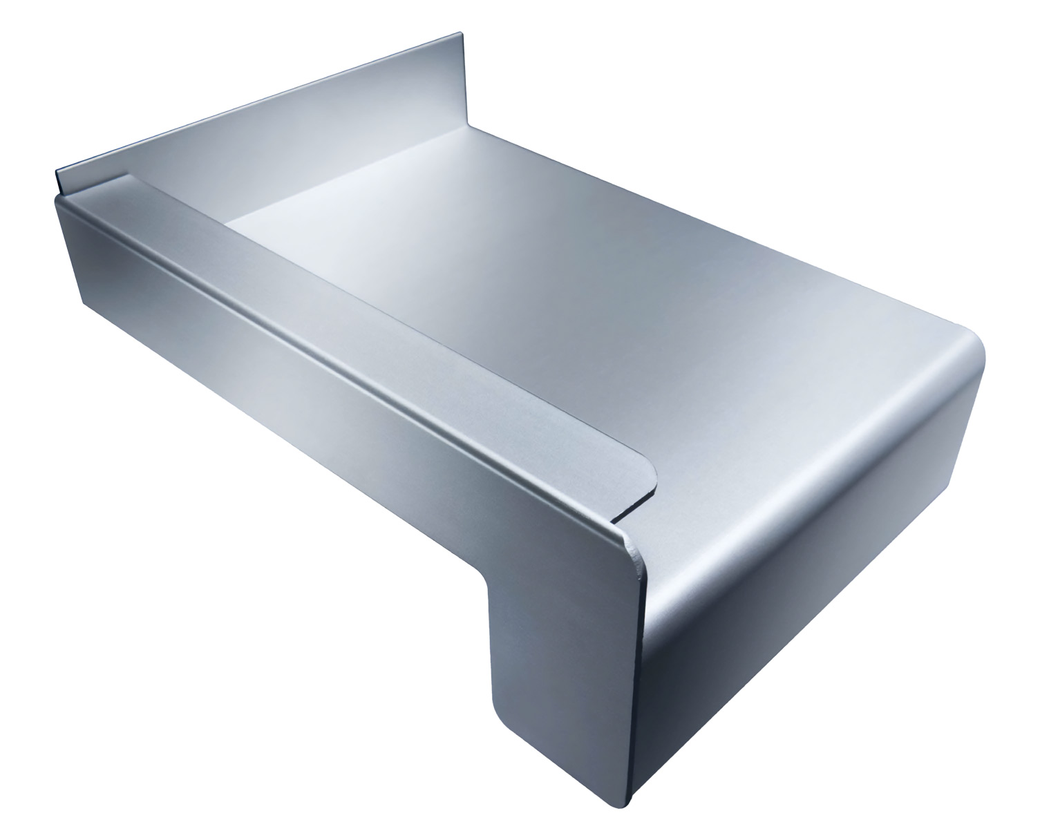 Tłoczony parapet aluminiowy Gutmann