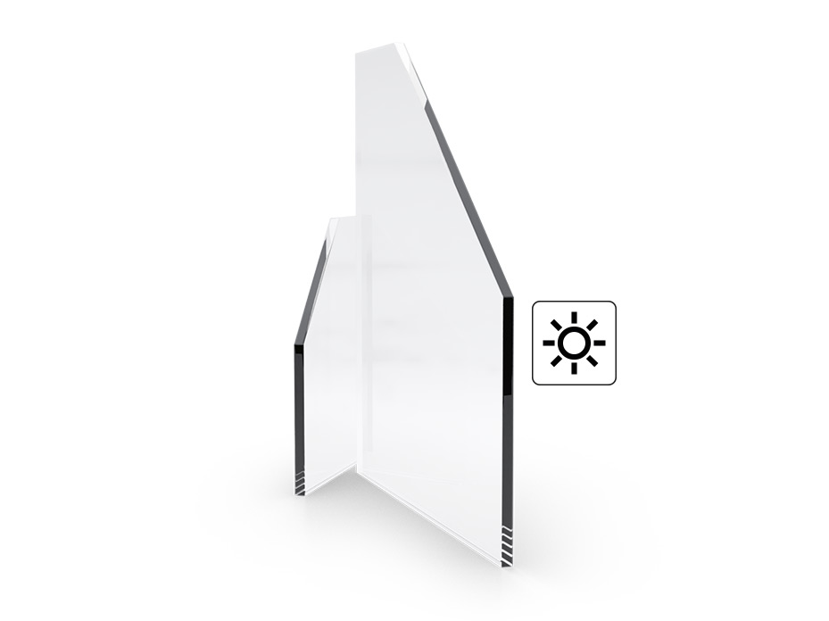 Szyba kontroli słonecznej